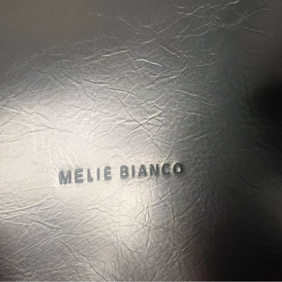 Melie Bianco Elegant Black Hobo Bag - Picture 3 of 3